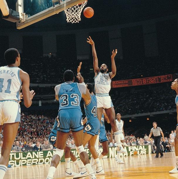 North Carolina's James Worthy