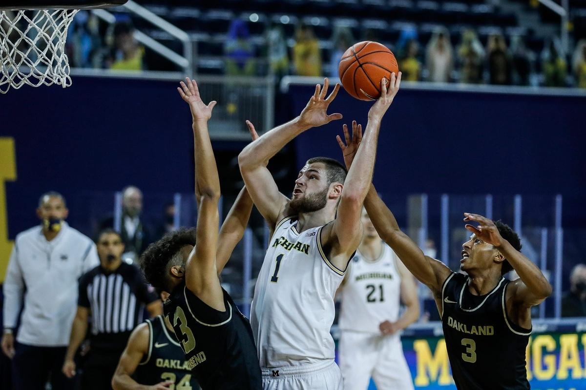 Michigan basketball's Hunter Dickinson