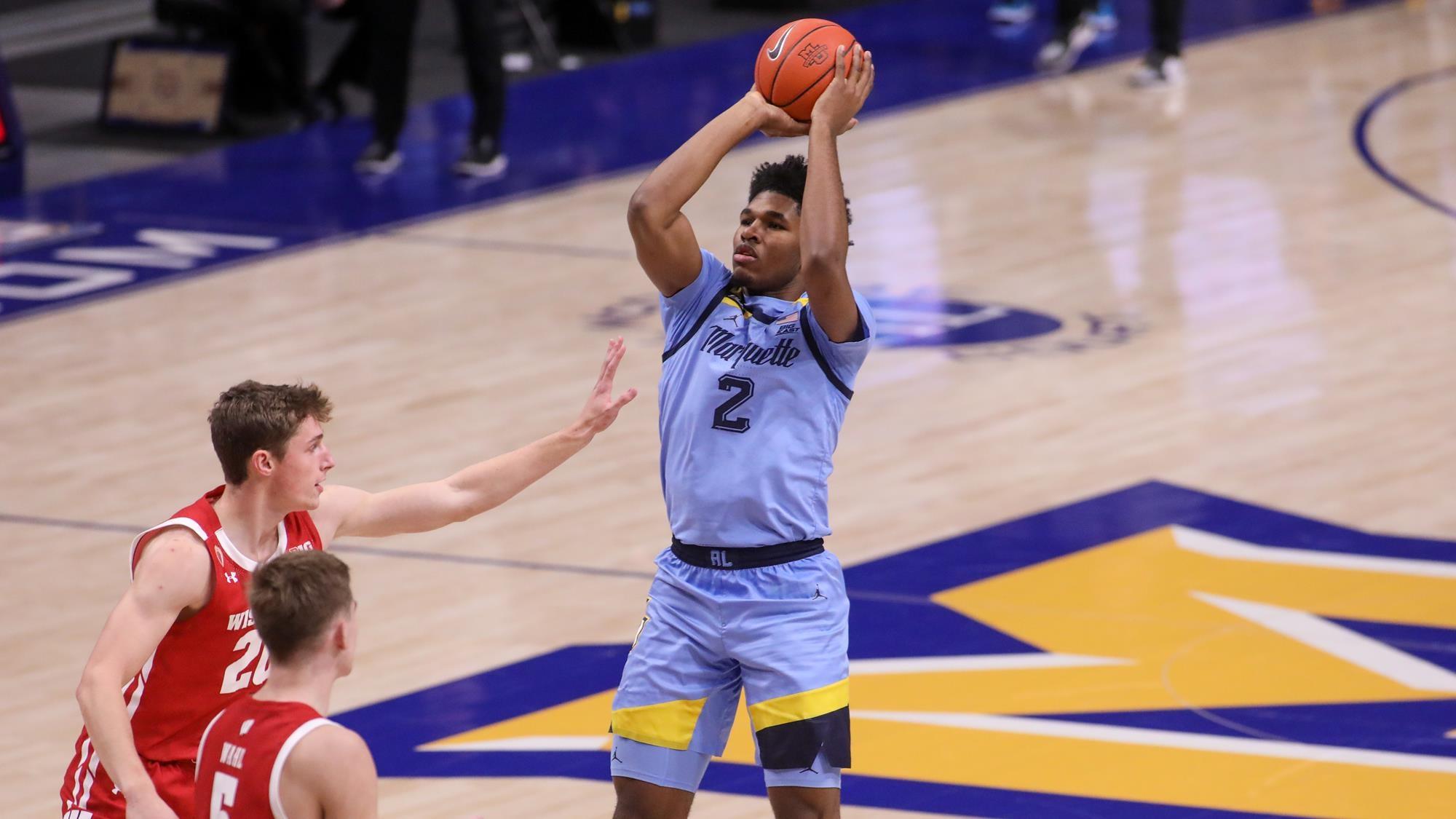 Marquette basketball's Justin Lewis 