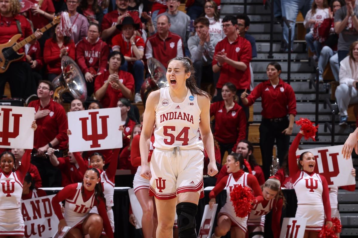Indiana Oklahoma women's basketball