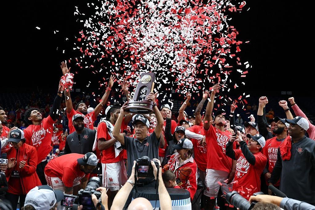 Houston celebrates Final Four