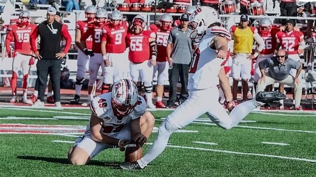 CSU Pueblo kicks the game-winning field goal in the RMAC.
