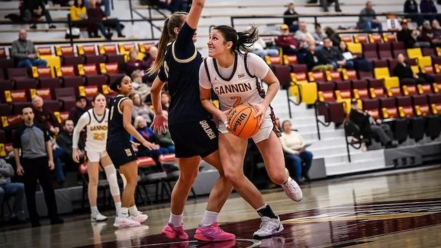 Gannon surges up the DII women's basketball Power 10 rankings.