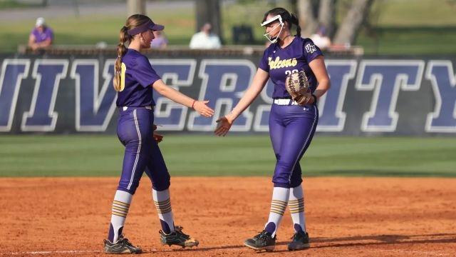 Falcons softball player