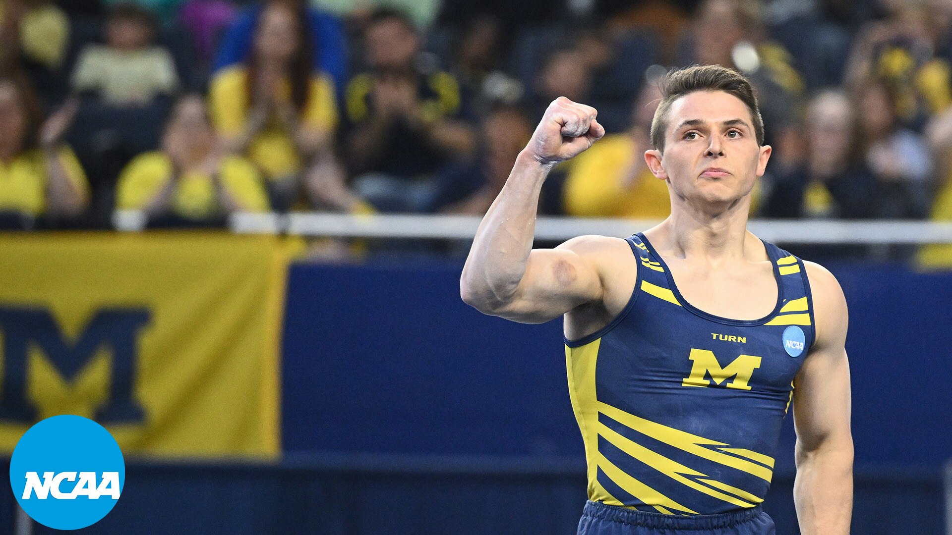 Paul Juda clinches 2025 men's gymnastics title for Michigan